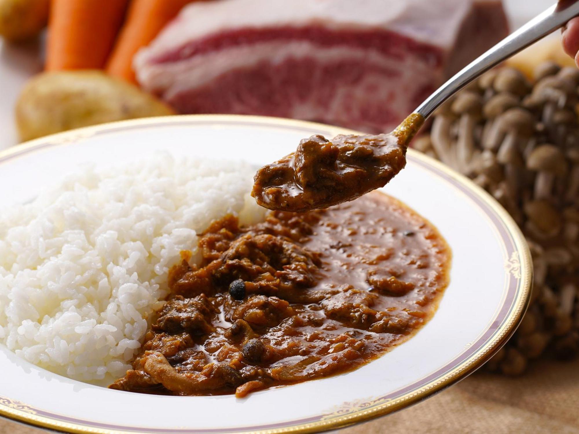 Hotel Den Haag Huis Ten Bosch Sasebo Exteriér fotografie A plate of Japanese curry rice