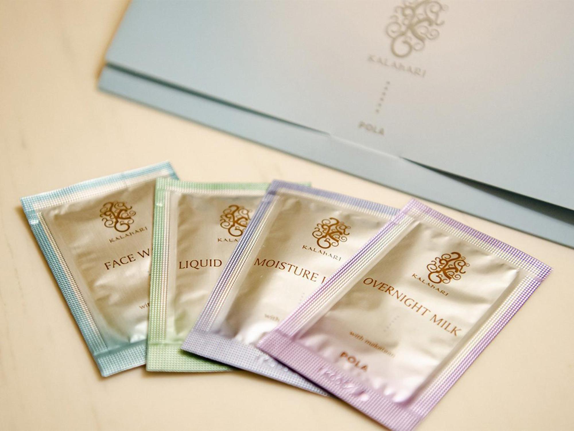 Hotel Den Haag Huis Ten Bosch Sasebo Exteriér fotografie A selection of the four flavours of the tea